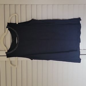 Navy beaded tank